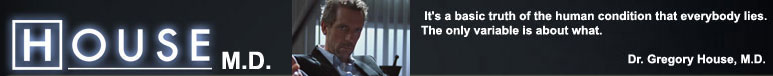 Dr.Gregory House M.D.
